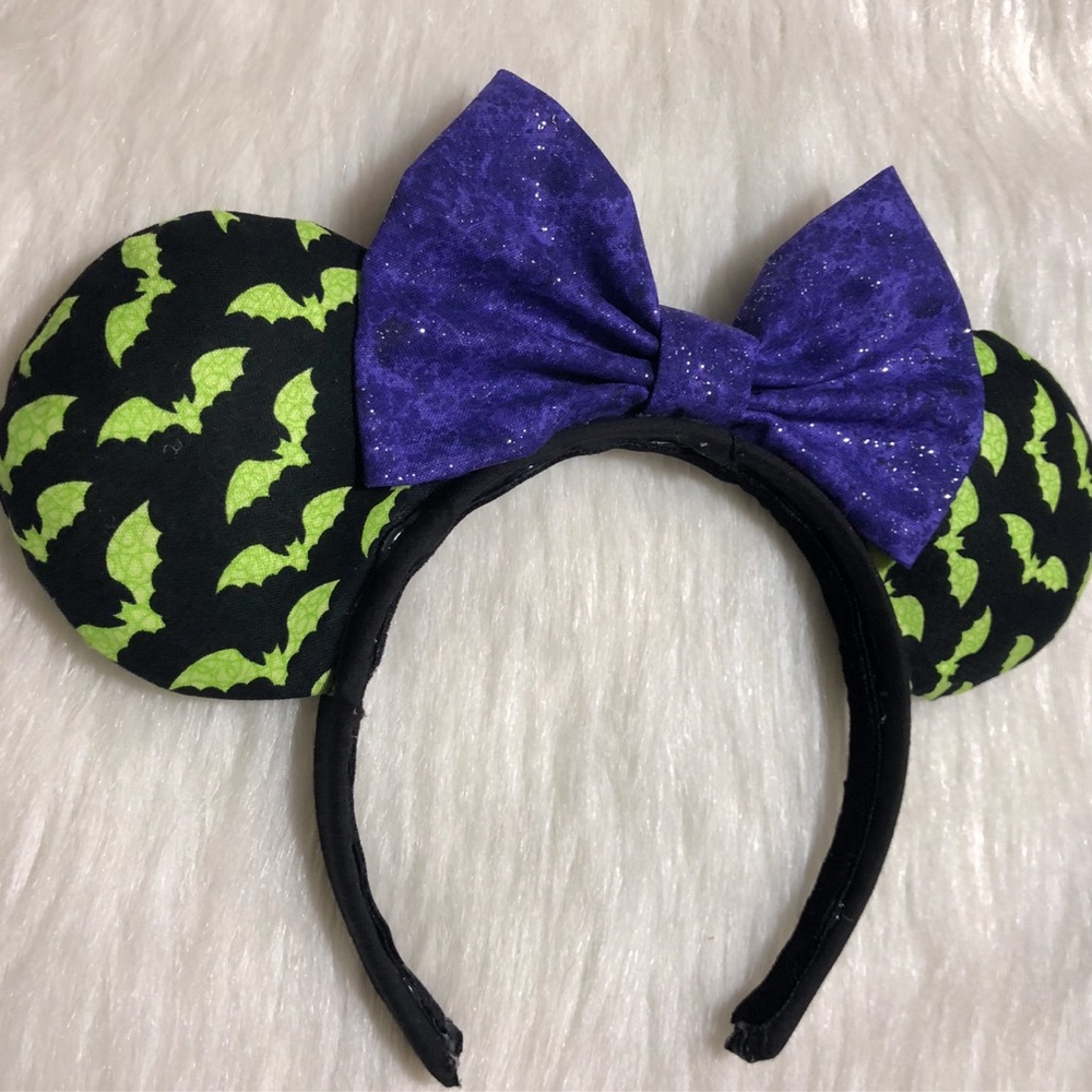 Spooky Bat Minnie Mouse Ears